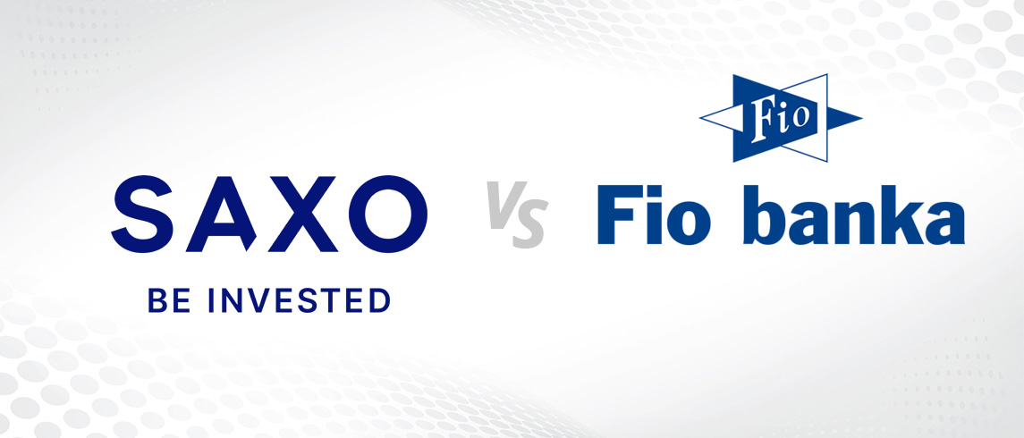 Saxo Bank vs. Fio – detailné porovnanie