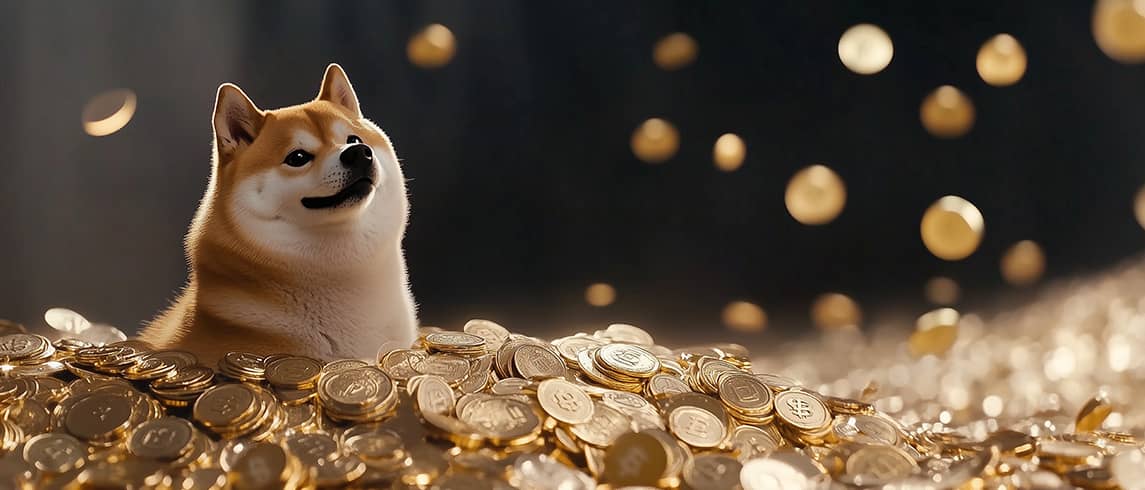 Dogecoin – aktuálna cena na grafe + návod, ako ho kúpiť